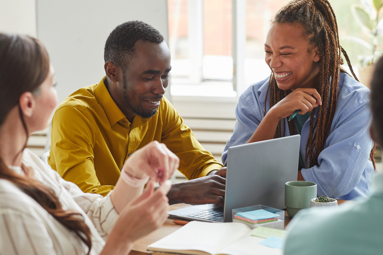 Diverse Business People at a Meeting